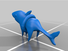 cane squalo 3d print model - Mito3D