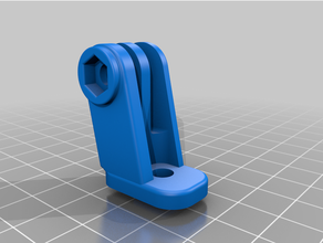 hidemybell - gopro mount bike holder closethegap close gap hide bell 3d print model - Mito3D