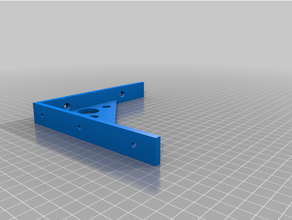 wholey shelf bracket - 15cm 3d print model - Mito3D