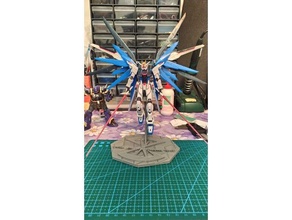 Stand Gundam gunpla hg rg Freiheit 3d print model - Mito3D