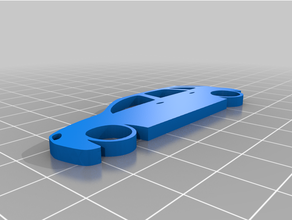 clé chaîne corsa 3d print model - Mito3D