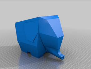 talheres Elefante senhor 3d print model - Mito3D