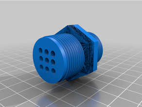 canoe valve 3d print model - Mito3D