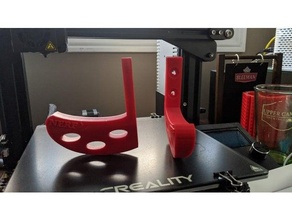 nerf bracket remix mounting rival wall mount gun mod 3d print model - Mito3D