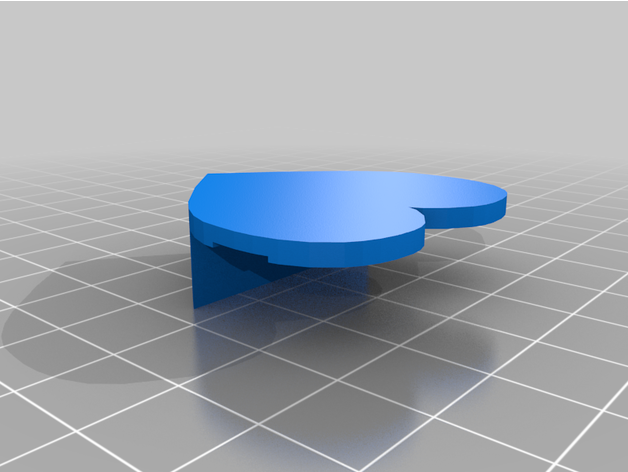 ayna duvar parantez binmek 3D print model - Mito3D