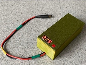 liion 18650 Batterie Box 3d print model - Mito3D