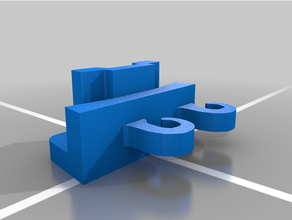 fridge railing clip 3d print model - Mito3D