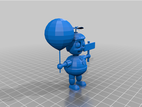 balon oğlan bb 3d print model - Mito3D