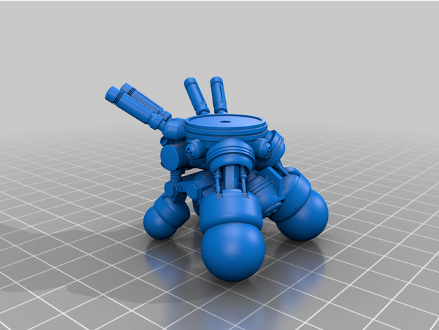 banzai éloigné mk1 Brucebot 3D print model - Mito3D