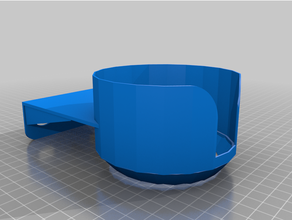 jipe yj copo suporte wrangler 3d print model - Mito3D