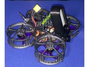 diatona tina grito vertical insta360 monte zangão fpv quad quadcopter tinawhoop 3d print model - Mito3D