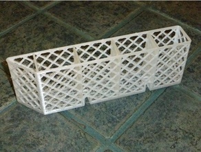 dishwasher utensil basket short 3d print model - Mito3D