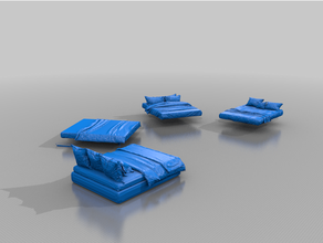 camas mueble gubbins 3d print model - Mito3D