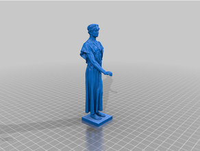 guilde libre statues terrain aos bretonnians Empire 3d print model - Mito3D