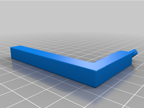 qidi x max filamento guía rail 3d print model - Mito3D