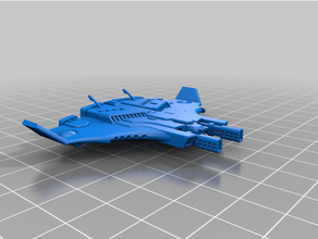 spazio comunista tigre squalo epico scala resina stampante tau 3d print model - Mito3D