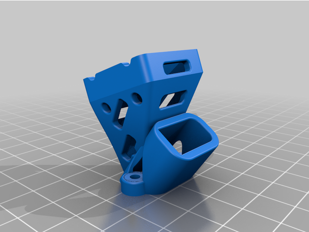 gps + xt60 mount bouraq matek rajawalifpv rajawali 3D print model - Mito3D