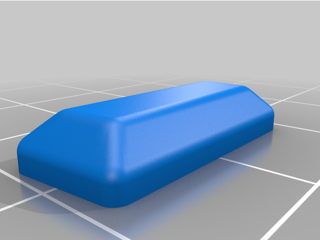 fiat punto chiave pulsante 3D print model - Mito3D