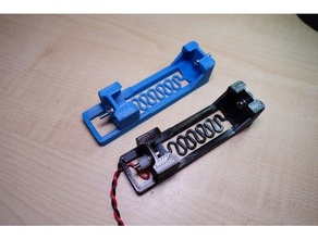 18650 bateria suporte caso bainha 3d print model - Mito3D