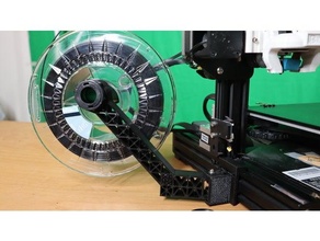 cr-6 se foldable filament holder ender 3 pro creality spool 3d print model - Mito3D
