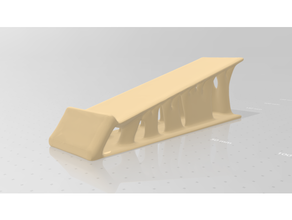 topology optimized laptop stand 3d print model - Mito3D