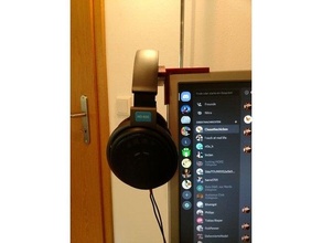 headphonerest monitor mount headphone hanger headphone holder monitor