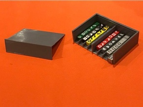 ultra minúsculo épico galaxias almacenamiento juego mesa juegos accesorios organizador envase azar peso 3d print model - Mito3D
