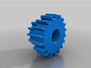 gear piece gears small parts 3d print model - Mito3D