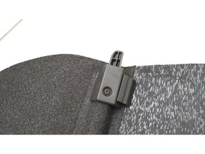 renault clio 2011 maletero cubierta carcasa funda carril compartimiento goteo equipaje varilla 3d print model - Mito3D