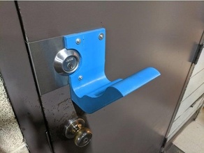 hands free door handle handsfree 3d print model - Mito3D