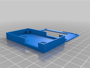 wall-mount case ttgo t5 v23 epaper module esp32 liligo wall mount 3d print model - Mito3D