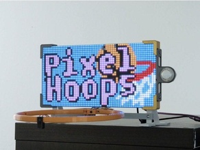 conduziu matriz placar adafruit arduino basquetebol circuito Pitão circuitpython aro rgb 3d print model - Mito3D