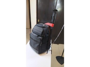 backpack umbrella holder clip 3d print model - Mito3D