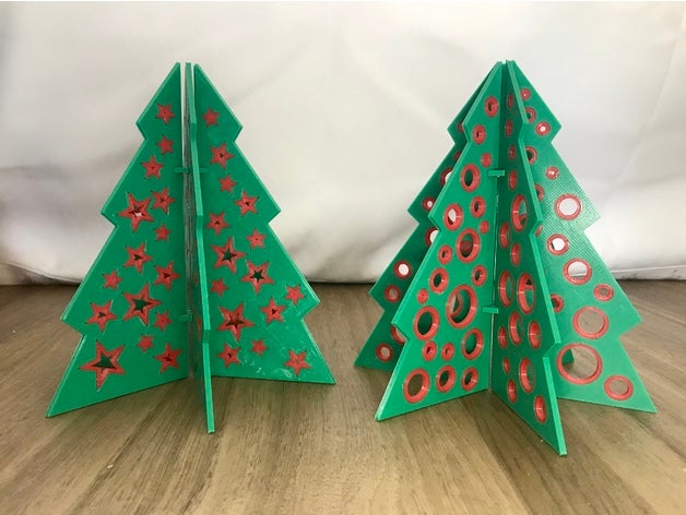 carte Noël tres ver2 3D print model - Mito3D