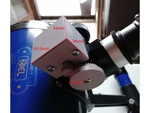 enfocador newtoniano telescopio 28byj 48 astronomía 3d print model - Mito3D