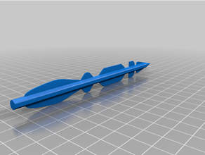 3d stampato frecce scorrevole legolini freccia balestra 3d print model - Mito3D