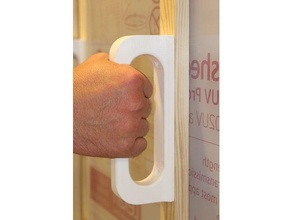Griff sliding doors Tür Schublade Fablab ideenreich handgriff Handgriff Kreativwerkstatt 3d print model - Mito3D
