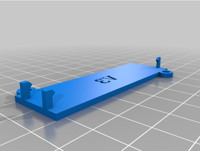 teensy 35 snap-on mounting plate v3 3d print model - Mito3D