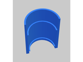 u-line shelf wedge bracket support 3d print model - Mito3D