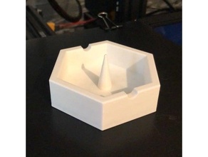 ash tray debowler 3d print model - Mito3D