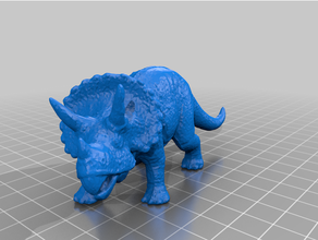 trike chinasaur triceratopo 3d print model - Mito3D