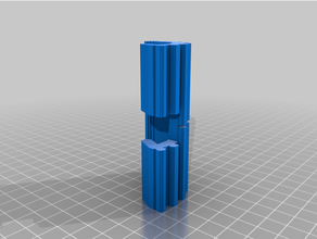 3d barra oblicua Holdermag 3d print model - Mito3D