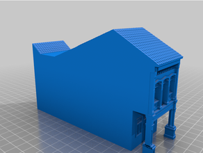 peranakan house scale 3d print model - Mito3D