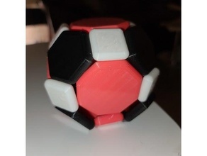 magnetic connecting shapes archimedean solid regular polygons toy 3d print model - Mito3D