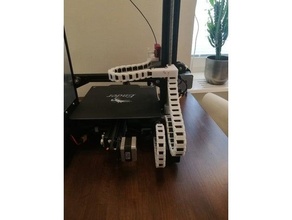 ender 3 câble chaîne remix gestion direct conduire extrudeuse pro 3d print model - Mito3D