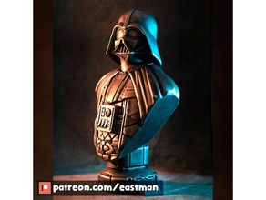 Darth Vader büst hayran Sanat anakin Eastman gökyüzü gezgini star savaşlar zbrush 3d print model - Mito3D