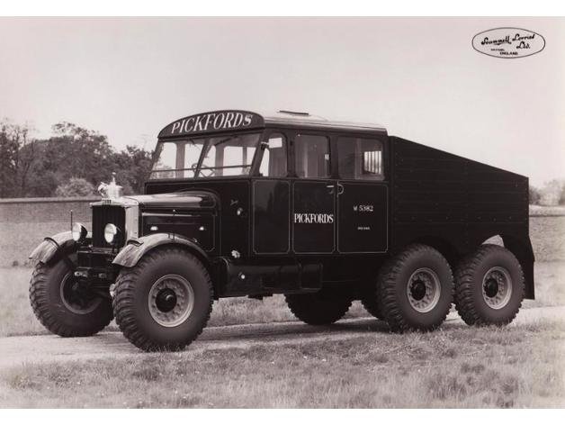 scammell pioneiro 1 76 Pickfords 3D print model - Mito3D