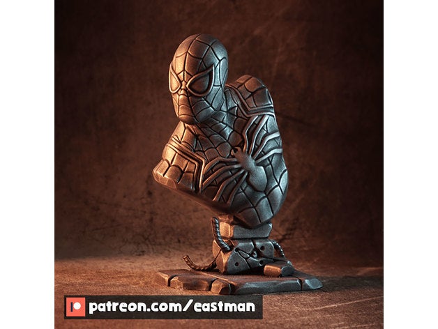 spider man büst hayran Sanat 3D print model - Mito3D