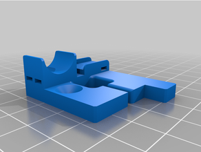 anycubic i3 mega titã aero Kabelhalter bei extrusora direta umbau 3d print model - Mito3D