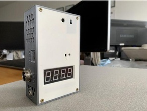 Température humidité lux mètre LAN 3d print model - Mito3D